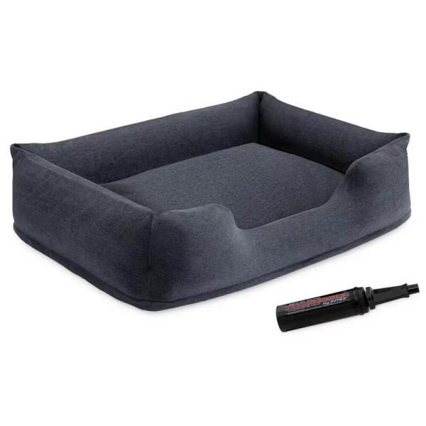 Кровать для домашних животных с ручным насосом 97х74х23см 1шт/упак 48702