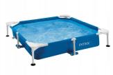 Каркасный бассейн для собак фильтр-насос, скиммер 152х152х30см 1шт/упак 48402