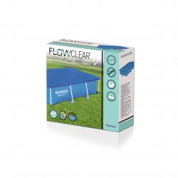 Тент для прямоугольных, каркасных бассейнов (259х170см) 8 шт/упак 58105 - фото 8