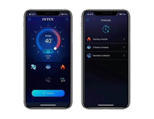 Бассейн СПА (196х196x71см) "Greystone Deluxe" 1098л, квадратный, аэромассаж 1 шт/упак 28452 - фото 3